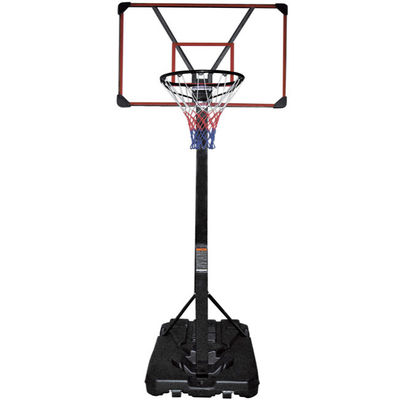 Tablero trasero al aire libre de la PC 36.5kg del sistema ajustable bajo del baloncesto del PE