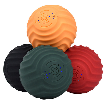 Gimnasio vibrante el 11x11cm de la yoga de la bola del masaje del tejido modificado para requisitos particulares